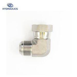 Male Jic to Female Jic Hydraulic Adapter/Swivel 90 Elbow Hose Fitting/Stainless Steel Precision Pipe Fittings