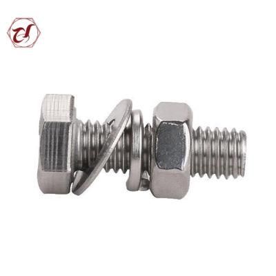 DIN933 M2-M58 Stainless Steel 304 Hex Bolts Price