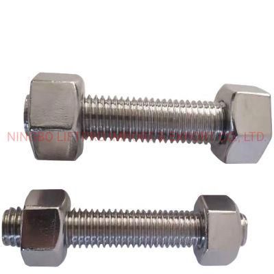 Stud Bolts +2 Hex Nuts 1-7/8&quot; X 365mm LG a 193 Gr B7/a 194 Gr 2h ANSI B18.2.1/ANSI B 18.2.2