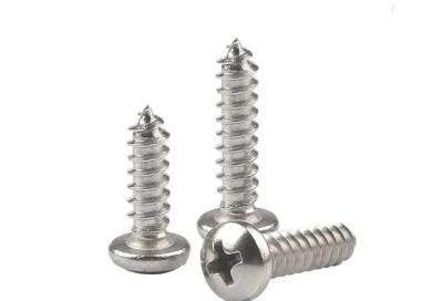 Round Head Self Tapping Screw 304 Stainless Steel