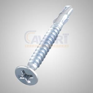 Phillips Flat Head Self Drilling Screws with Wings
