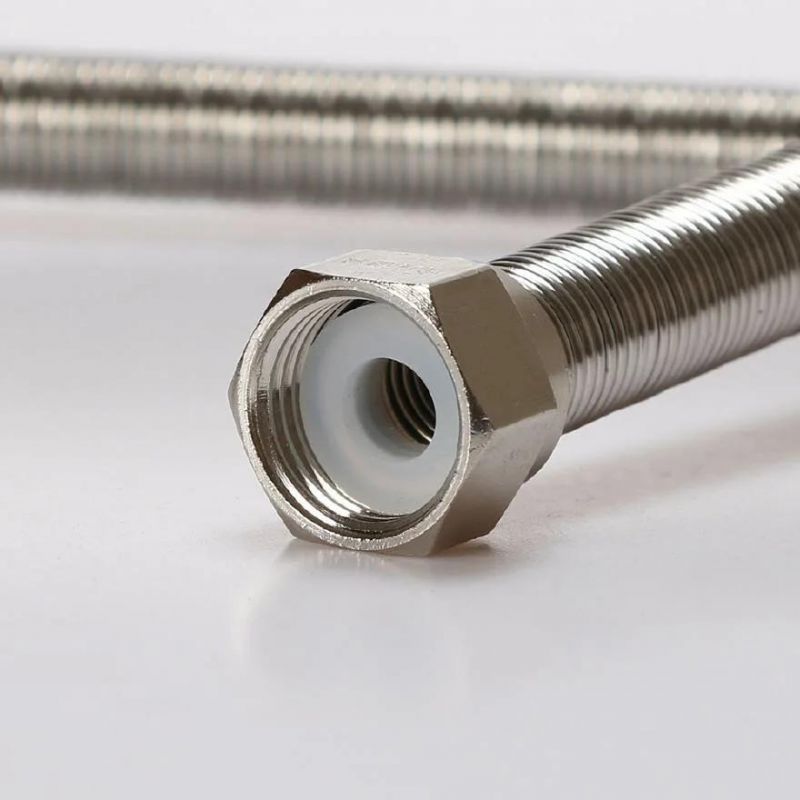 Stainless Steel Flexible Heater Hose Pipe Corrugated Metal Solar Hose for Water Heater