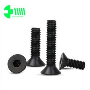 DIN7991 Hex Socket Coutersunk Head Machine Screw in Black