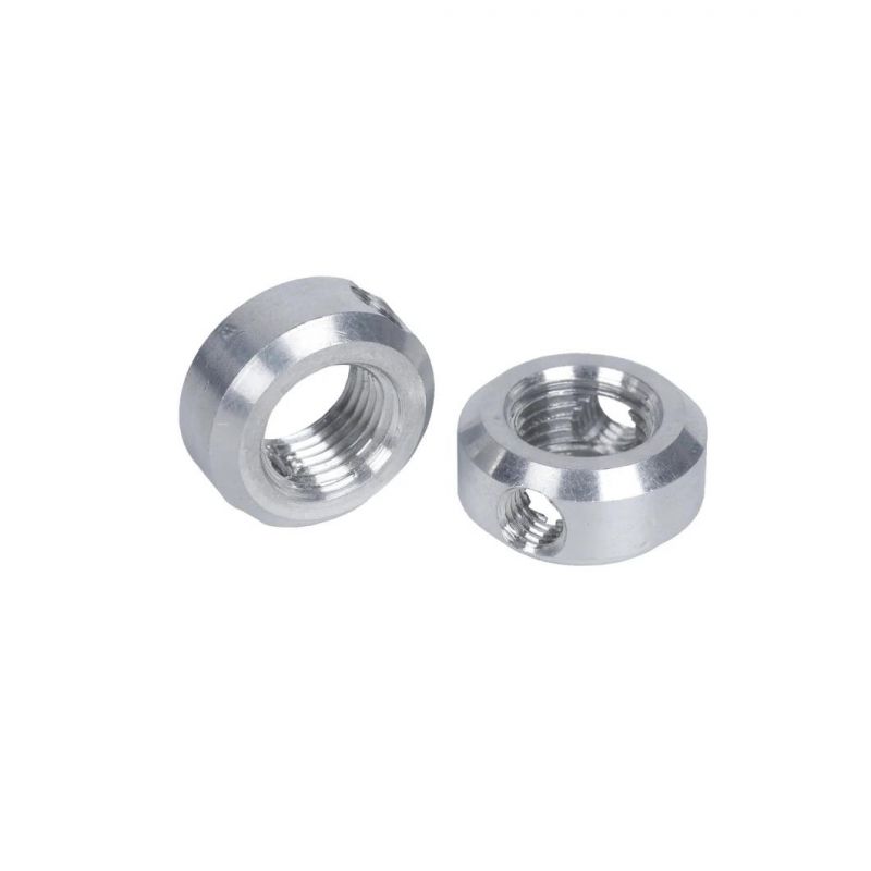 Round Nut, Aluminum Nuts, Drilling Nut, CNC Machining Nuts, Customized