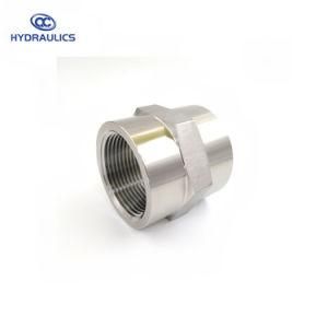 Straight Female NPT Connectors Hydraulic Hose Joint Fittings