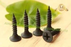 DIN Standard Bugle Head Phillips Drive Black Phosphate Drywall Screw