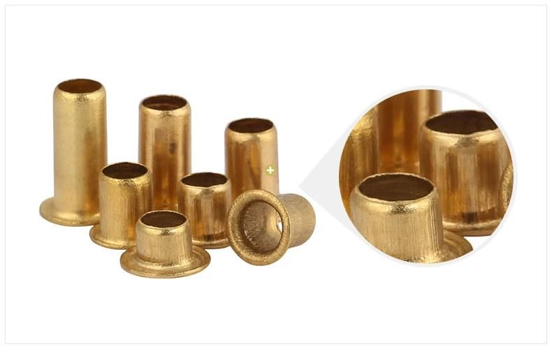 Copper Eyelet Button, Air Eye Button, Shoe Eye Button, Copper Hollow Copper Rivet M0.9m1.3m1.5m1.7m2.3m2.5m3m4