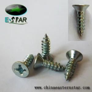 Chipboard Screw with White Zinc (C1022)