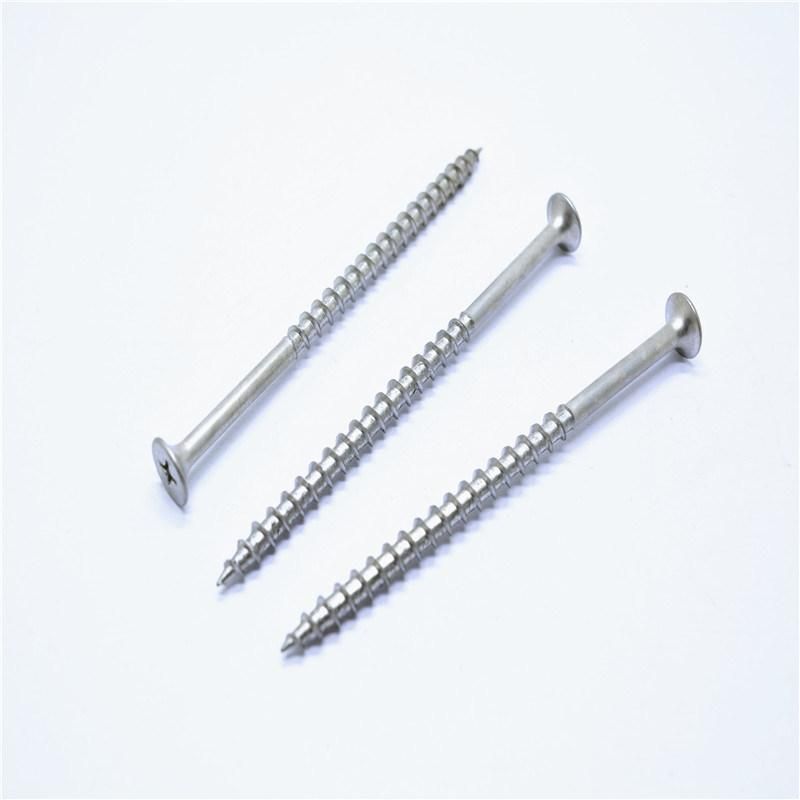 Perfect Countersunk Flat Titanium Chipboard Screw