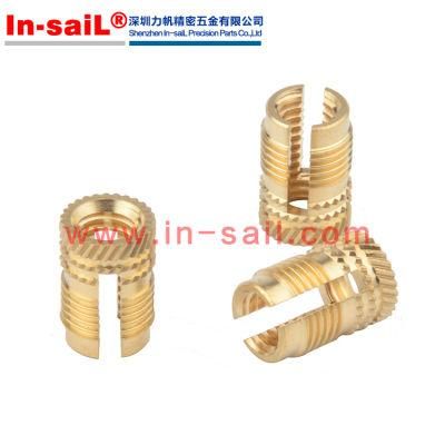 Straight Knurl Press-in Inserts - Pka Pkb, No Heat or Ultrasonic