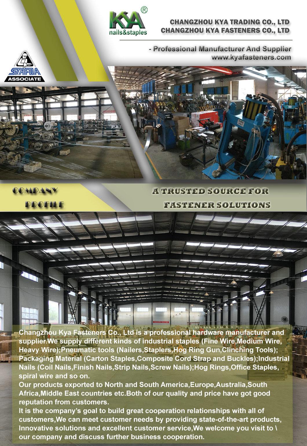 Omer Ws Series Zinc Wire Staples for Construction and Packaging