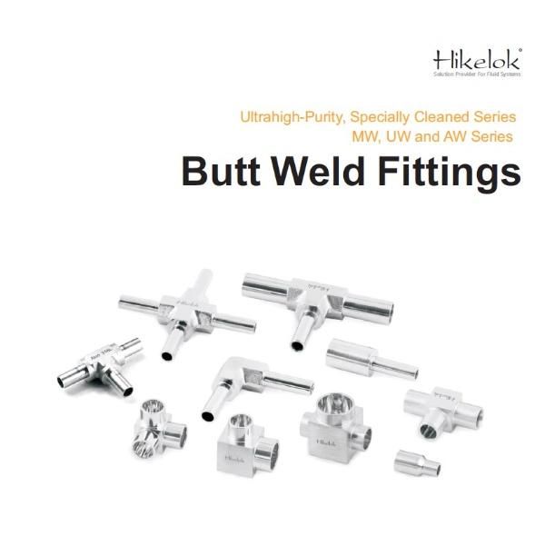 Hikelok Stainless Steel 316 304 Mini Butt Weld Fitting Union