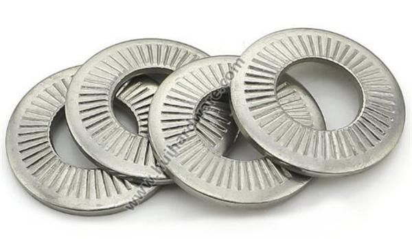 SUS304 Serrated Tooth Knurling Conical Spring Washer