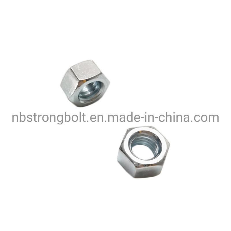 ASME/ANSI B18.2.2 Hex Nut with Zinc Gr. 2 3/8"-16
