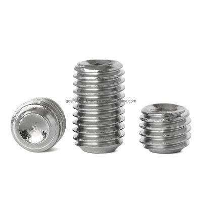 Stainless Steel DIN916 Hexagon Socket Set Screws with Cup Point