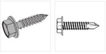 Precise and High Quality Self Tapping Screws Hexagon Head Self Tapping Screws DIN7504K