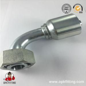 90&deg; Metric Female 24&deg; Cone O-Ring Union Fitting 20491y