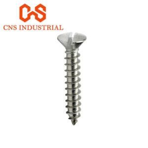 Slotted Raised Countersunk Head Tapping Screws DIN7973