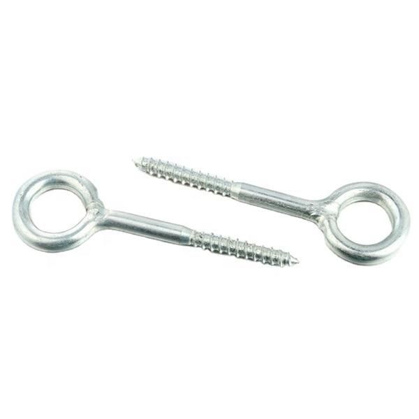 OEM Custom Carbon Steel M10 M12 M14 Welding Eye Screw Eye Hook Screw