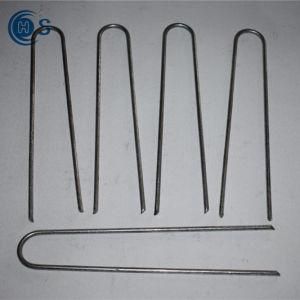 High Quality Common Fence Staple Shaped Artificial Grass U Pin Nail