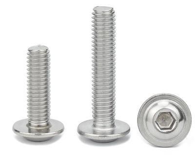 M12-M16 Hexagon Socket Round Head Screw with Gasket So7380 Pan Head Screw with Medium