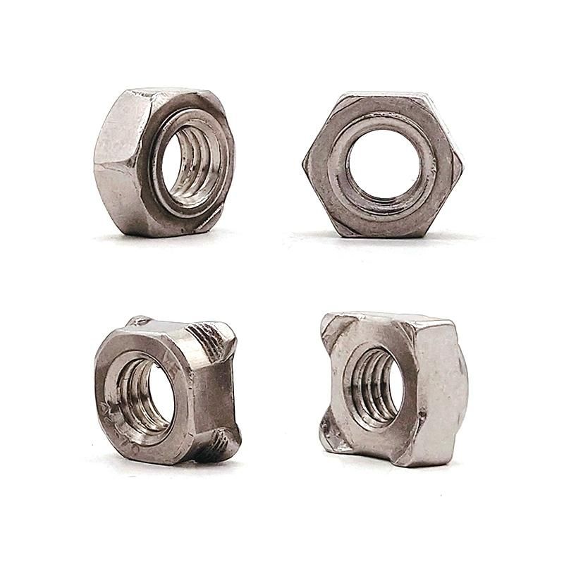 DIN928 DIN929 Stainless Steel/Carbon Steel Four/Hex Welding Nuts