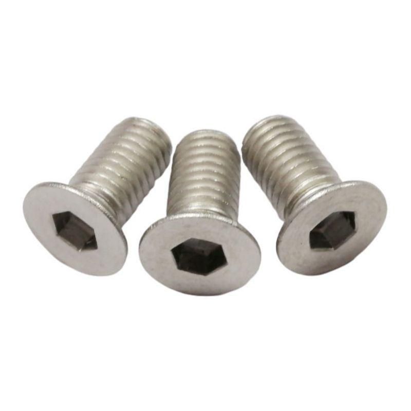 Stainless Steel Flat Countersunk Head Allen Countersunk Head Hexagon Socket Machine Screws