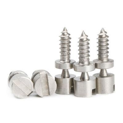 Slotted Fillister Head Stainless Steel Tamper Resistant Non Standard Screw