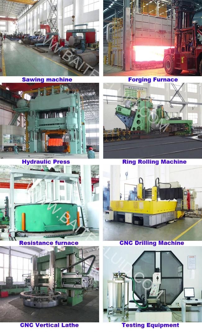 China Supplier Forging Wind Power Tower Flange Wind Turbine Tower Flange