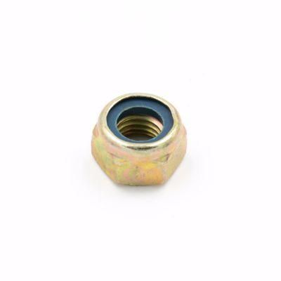 Yellow Zinc Plate Nylon Lock Nut