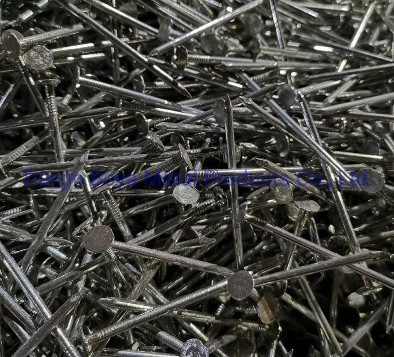 China Premium Quality Building Materials Mechanical Galvanised Smooth Shank Clout Nail