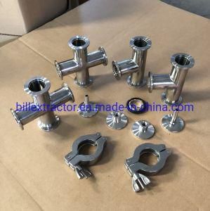 Stainless Steel Vacuum Pipe Fittings Kf Fitting