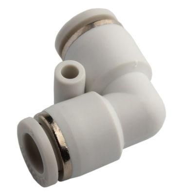 Xhnotion Pneumatic Push to Connector Grey Color Union Elbow Push in Fitting