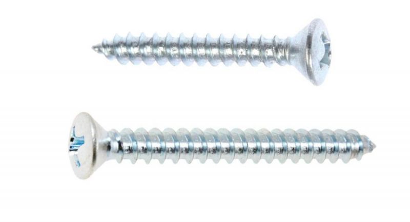 Recessed Oval Head Self Tapping Sheet Metal Screw