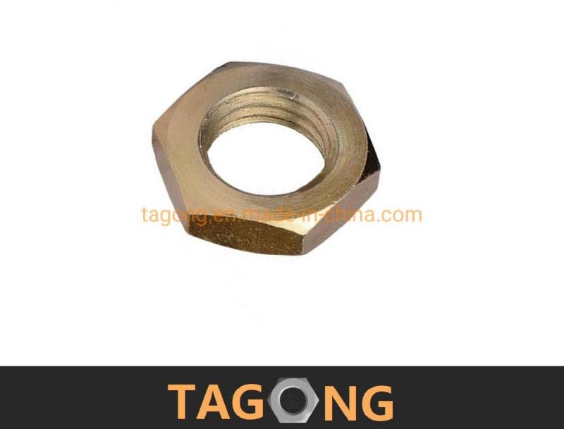 Carbon Steel DIN439 DIN936 ISO4035 Jam Nuts Thin Nuts