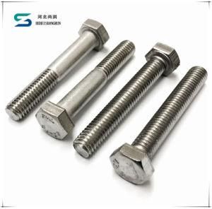 High Quality High Tensile Stainless Steel Full Thread Hex Bolt Hex Head Bolt and Nut
