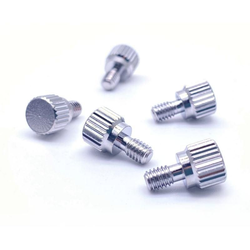Chrome Plated Thin Flat Ultra Low Profile Head Hexagon Socket Allen Machine Shoulder Screws