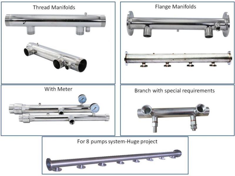 Stainless Steel 304 Pumping Flange Connectors