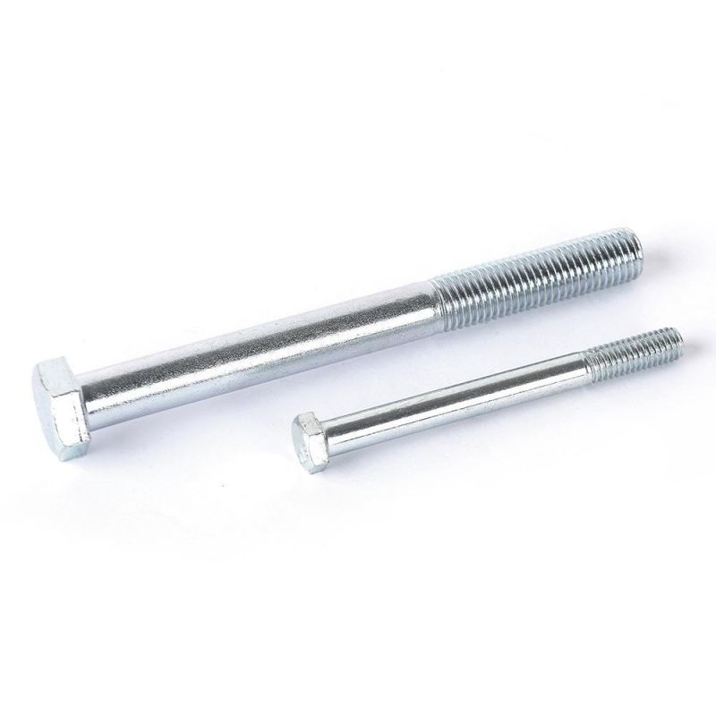 Carbon Steel Grade 8.8 10.9 DIN931 Hexagon Hex Head Bolt