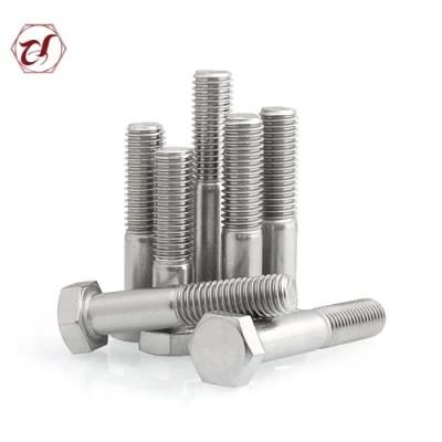 A2-70 DIN933 Stainless Steel 304 Hex Bolt/A4-70/A4-80/SS316/DIN931