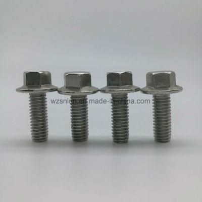 Ss 304 Hex Flange Head Bolt with High Quality