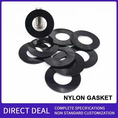 Black Nylon Gasket Flat Washer Gasket Insulating Gasket High Temperature Resistant Screw Gasket
