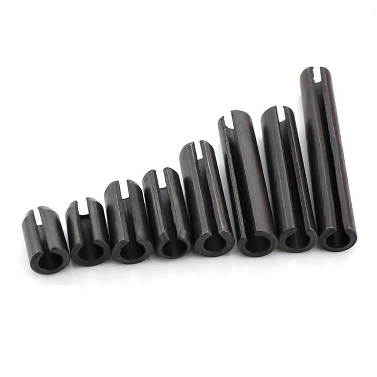 ISO8750 Steel Spring Pins, Black Oxide