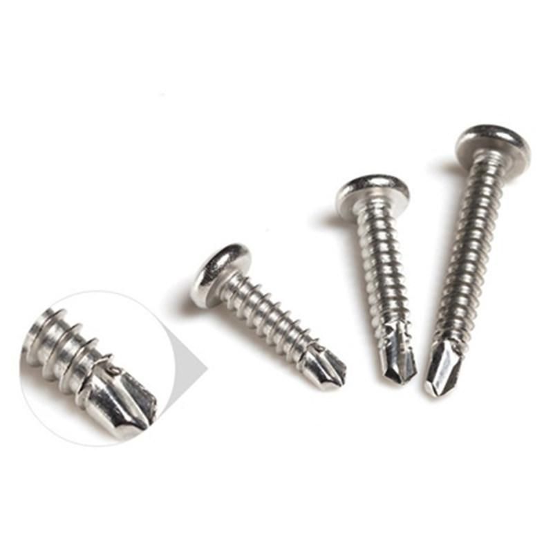 304/316/410 Stainless Pan Head Self Drilling Screw