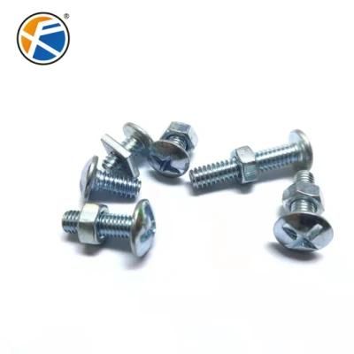 Class 4.8 8.8 10.9 12.9 Zinc Plated Machine Screw From Chinese Supplier