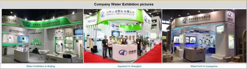 UPVC Clear 90 Degree Elbow for Water Treatment with High Quality by Hzvode