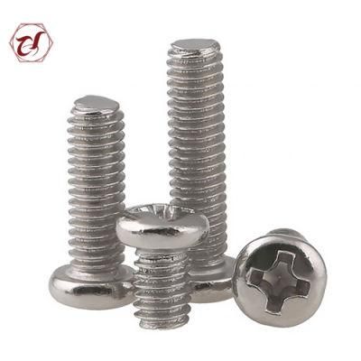 Stainless Steel 304 Jp Bolt Cross Recessed Phillips Screw