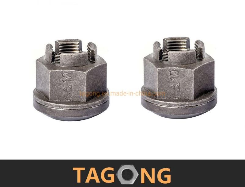 OEM Carbon Special Mobile Washer Slotted Nuts