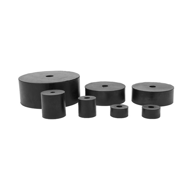 Manufacturer Wholesale Rubber Circular Damping Cushion Block Buffer Rubber Ring Gasket for Air Conditioner Water Pump Industrial Machinery