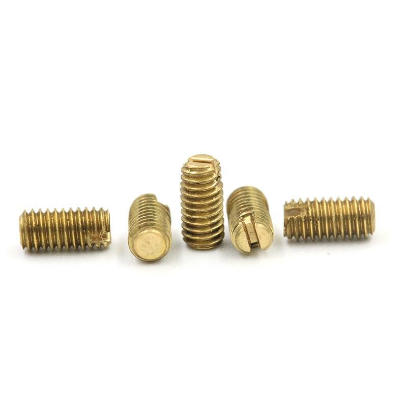 Brass Allen Grub Set Screw Headless Socket Grub Screw with Cup Point Made in China DIN916